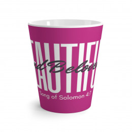 Beautiful & Beloved - Stylish Pink 12 oz Latte Mug