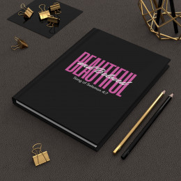 Beautiful & Beloved - Black Hardcover Journal