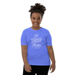 Strength & Dignity - Youth Short Sleeve T-shirts
