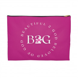 B2G: Beautiful 2 God - Pink Accessory Pouch