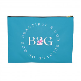 B2G: Beautiful 2 God - Turquoise Accessory Pouch